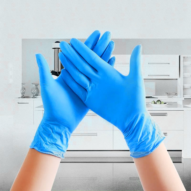 50  Pieces Of Disposable Latex Thick Gloves Universal Kitchen Dishwashing Medical Laboratory Latex Gloves Home Medical Gloves - Online Health pro