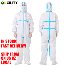 Load image into Gallery viewer, ppe suit isolation gown Disposable protective clothing Coveralls Anti-epidemic Antibacterial Isolation Suit for Medical - Online Health pro
