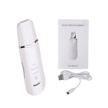 Load image into Gallery viewer, Professional Ultrasonic Facial Skin Scrubber Ion Deep Face Cleaning Peeling Rechargeable Skin Care Device Beauty Instrument 42 - Online Health pro
