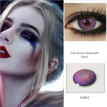 Load image into Gallery viewer, EYESHARE 1 Pair  Beautiful Pupil  Eye Cosmetic Colorful Contact Lens Halloween Cosplay Lenses Crazy Lens for Eyes - Online Health pro

