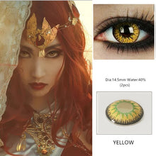 Load image into Gallery viewer, EYESHARE 1 Pair  Beautiful Pupil  Eye Cosmetic Colorful Contact Lens Halloween Cosplay Lenses Crazy Lens for Eyes - Online Health pro
