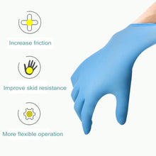 Load image into Gallery viewer, 100Pcs Vinyl Gloves Disposable Powder-Free Industrial Food Safety 3Mm Gloves Brace Support - Online Health pro
